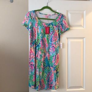 Lilly Pulitzer NWT “catch the wave”’pattern Dress